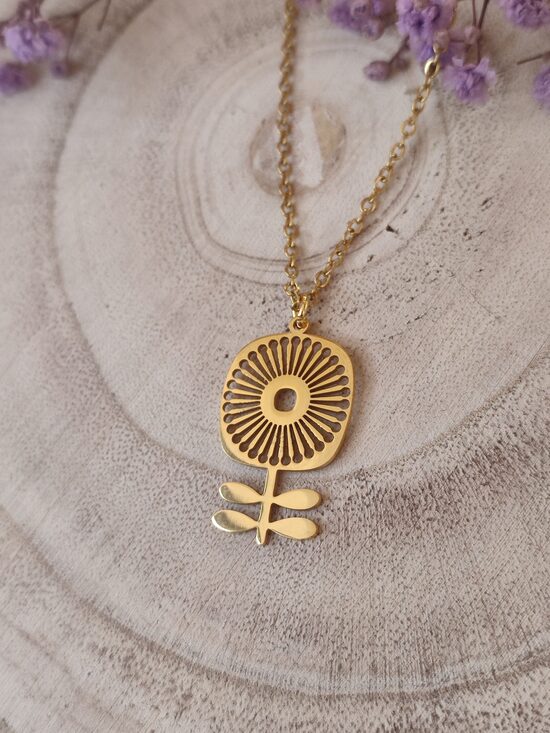 Collier en acier inoxydable 🌷