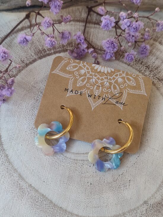 Boucles d'oreilles minis fleurs 🌸