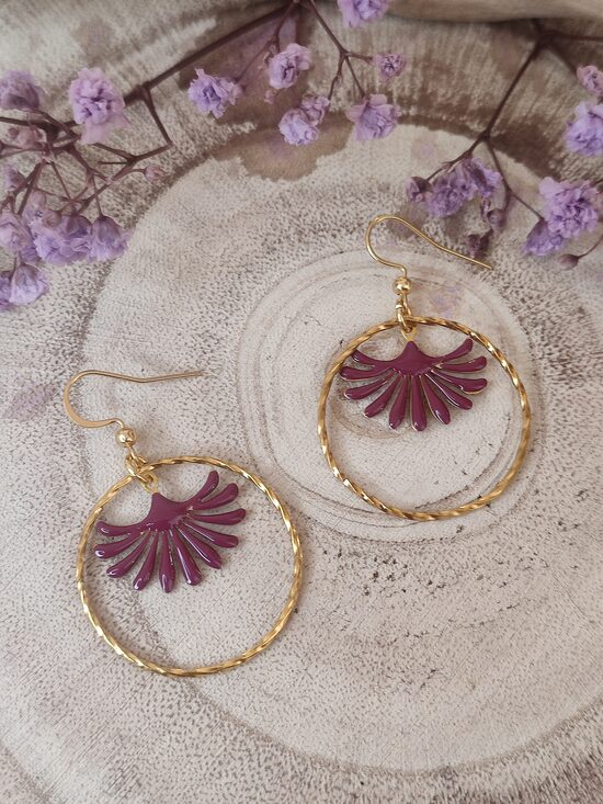 Boucles d'oreilles acier inox 🫦