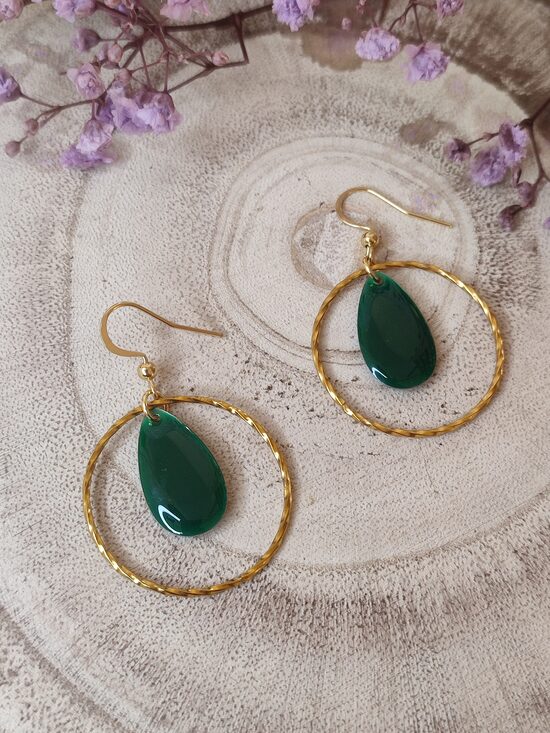 Boucles d'oreilles acier inoxydable 🫦