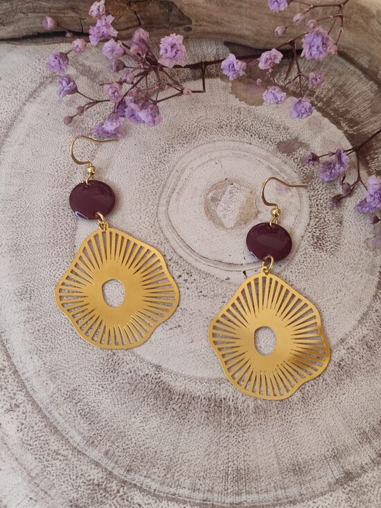 Boucles d'oreilles acier 🫦