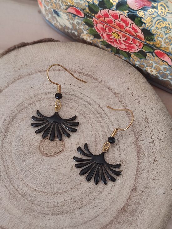 Boucles d'oreilles acier inoxydable 🖤