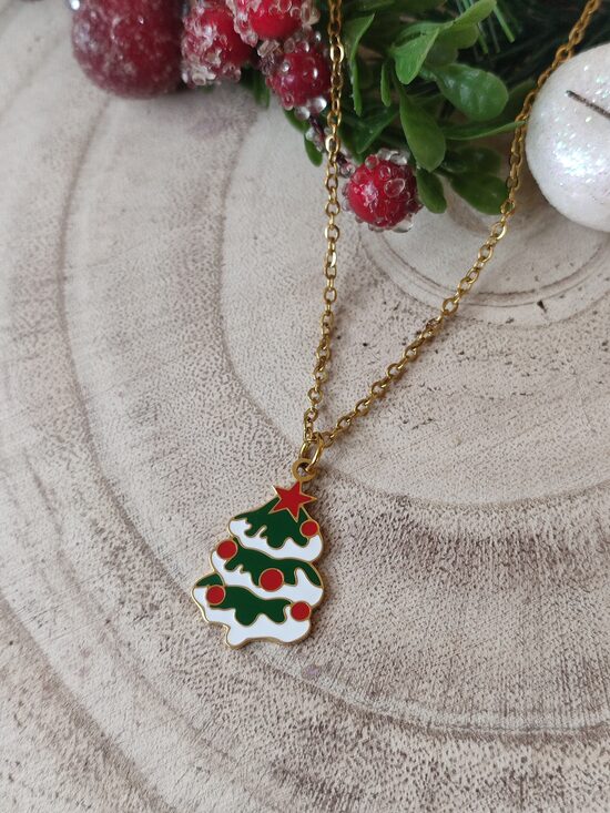 Collier 100% acier inoxydable 🎄♥️ réf.B772