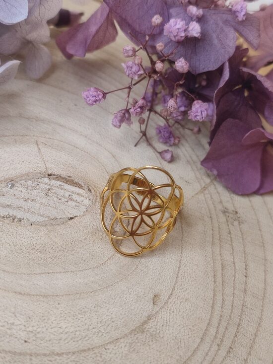 Bague acier inoxydable réglable 🤍 réf.B1041