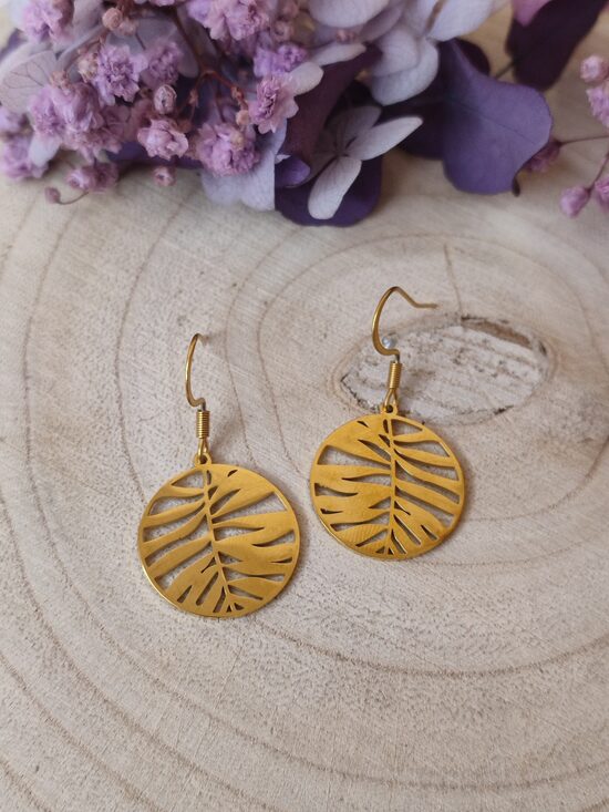 Boucles d'oreilles acier inoxydable 🖤 réf.C6KK