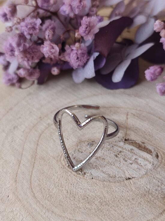 Bague réglable acier inoxydable 🤍 réf.B968