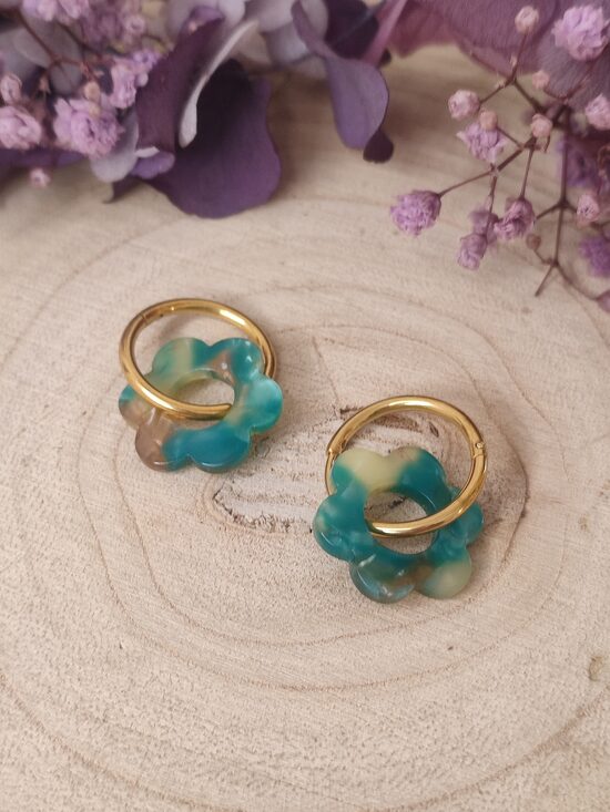 Boucles d'oreilles minis fleurs 🌸