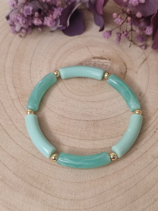Bracelet vert d'eau ☀️