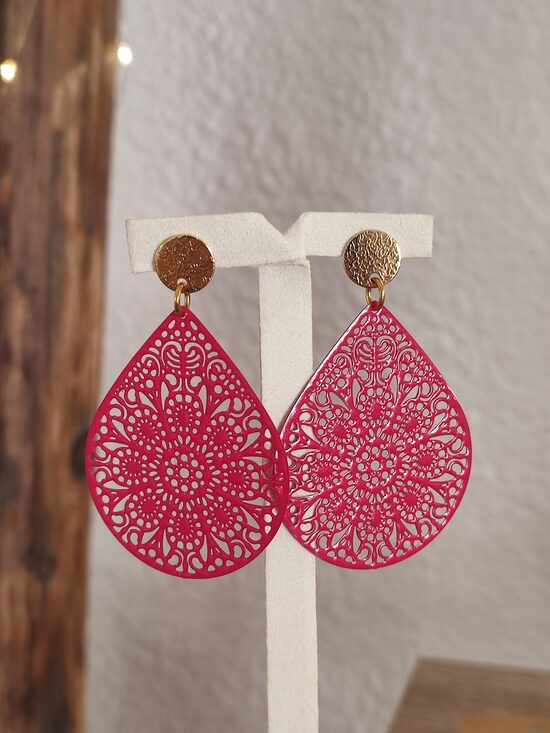Boucles acier et métal peint ✨ réf.C6F