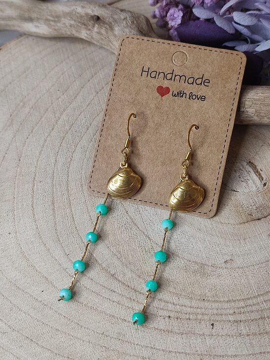 Boucles d'oreilles acier inoxydable 🩵
