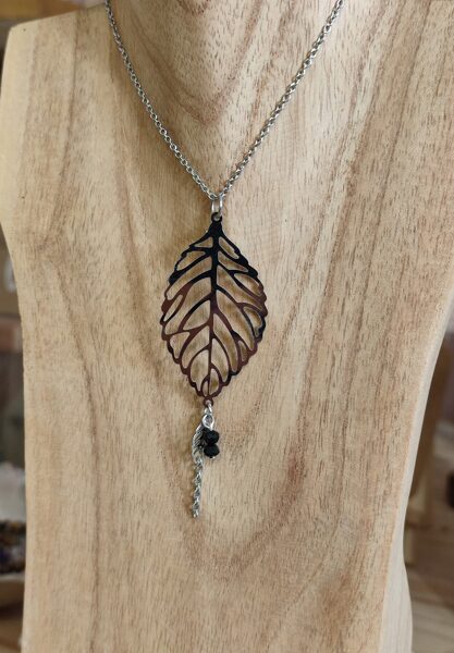 Collier en acier inox argenté réf.C688