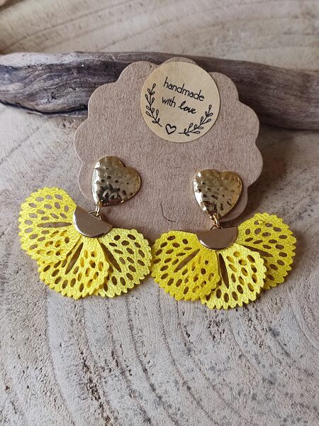 Boucles d'oreilles puce acier inoxydable 💛 réf.B1281