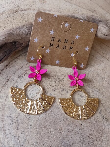 💕 Boucles d'oreilles fleurs 💕 réf.B1300